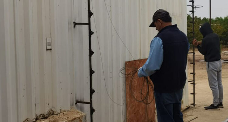 Instalación De Cerco Eléctrico En Bodega De Químicos, Con Control GSM Empresa Torretagle Comuna De Pichidegua